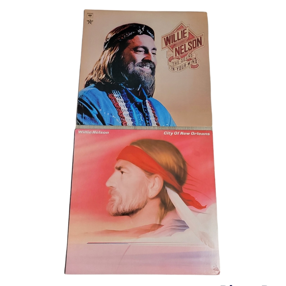 Willie Nelson City of New Orleans & The Sound In Your Mind vinyl album